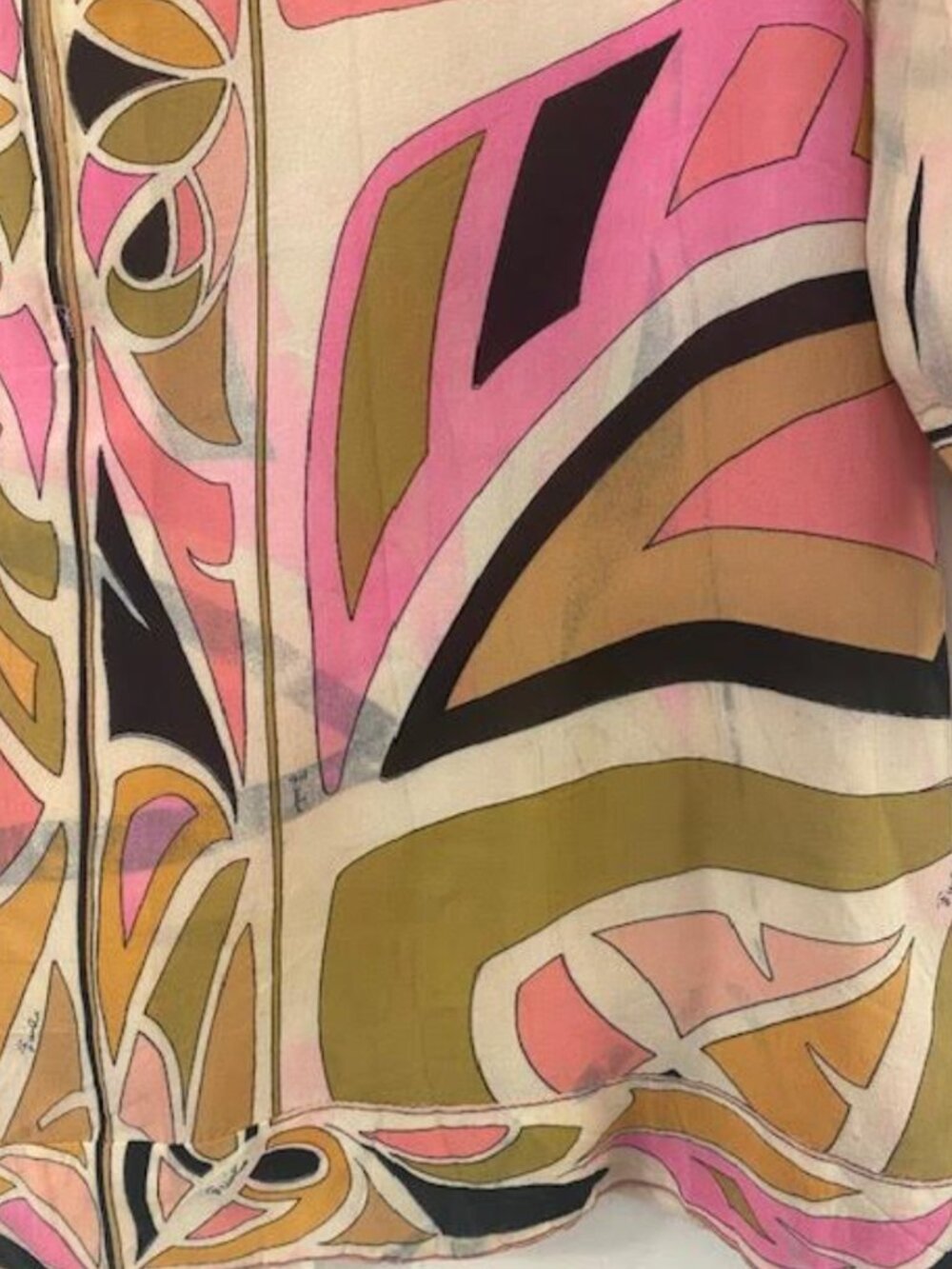 Emilio Pucci 1960's mini dress, size ~US 4-6 - Picture 4 of 5